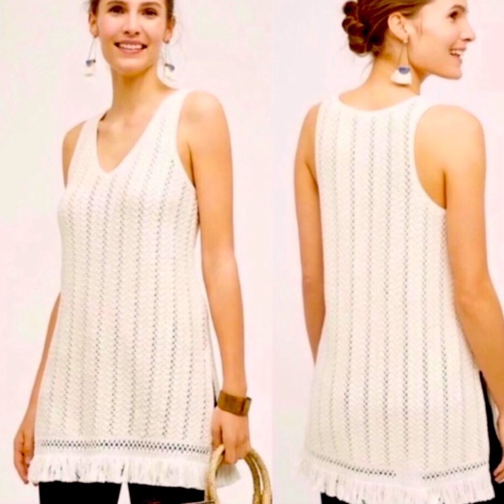 Anthropologie Knitted & Knotted Tunic